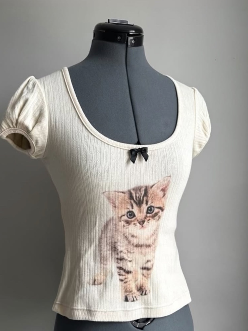 Serpenti Vintage Kitten Baby Tee
